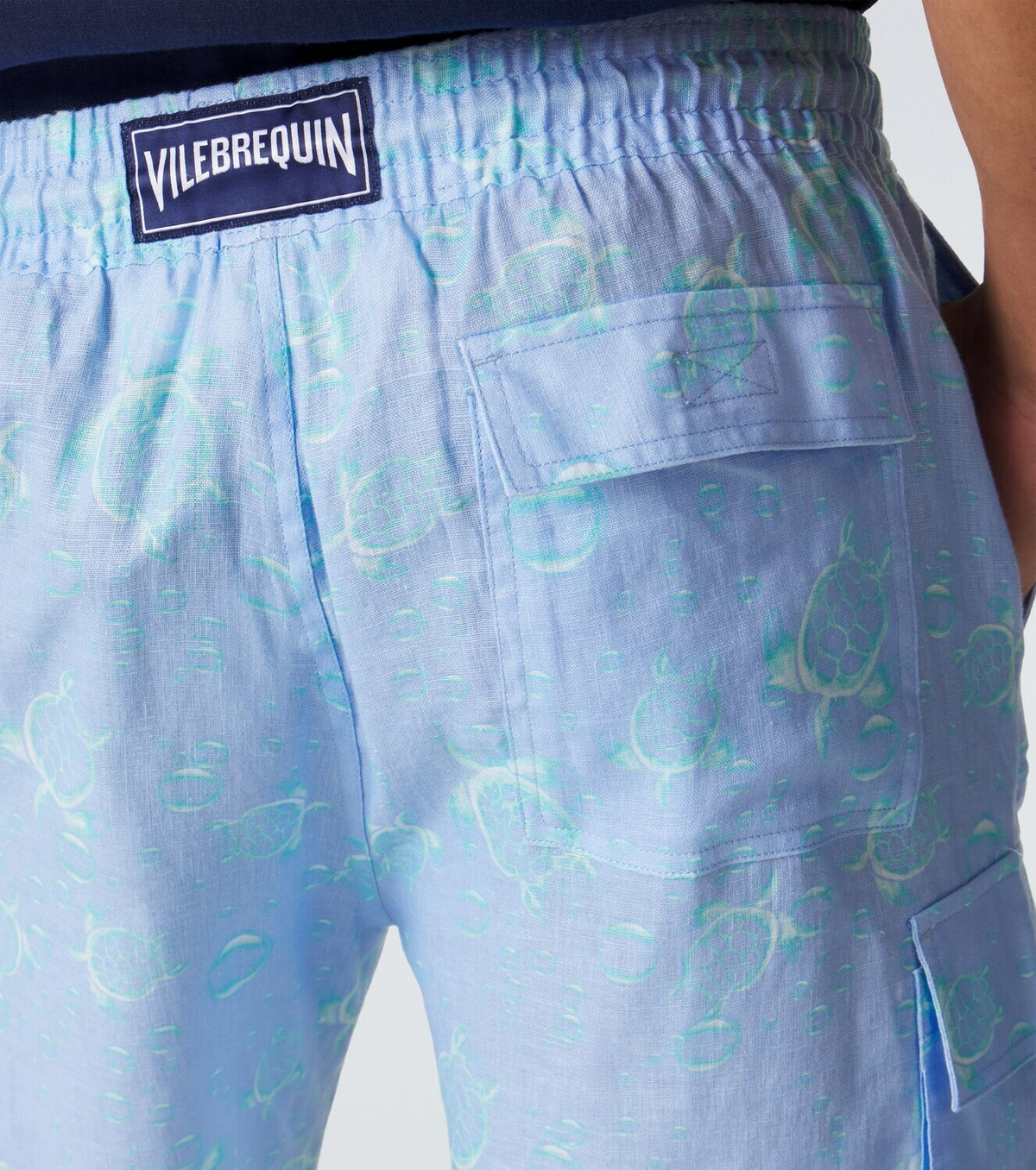Vilebrequin Baie linen Bermuda shorts