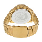 Diesel Mega Chief Chronograph Champagne Dial Mens Watch DZ4360