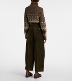 Altuzarra Dash cotton corduroy barrel-leg pants