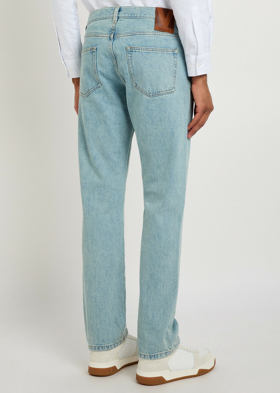 Valentino Garavani Straight-leg Jeans Denim