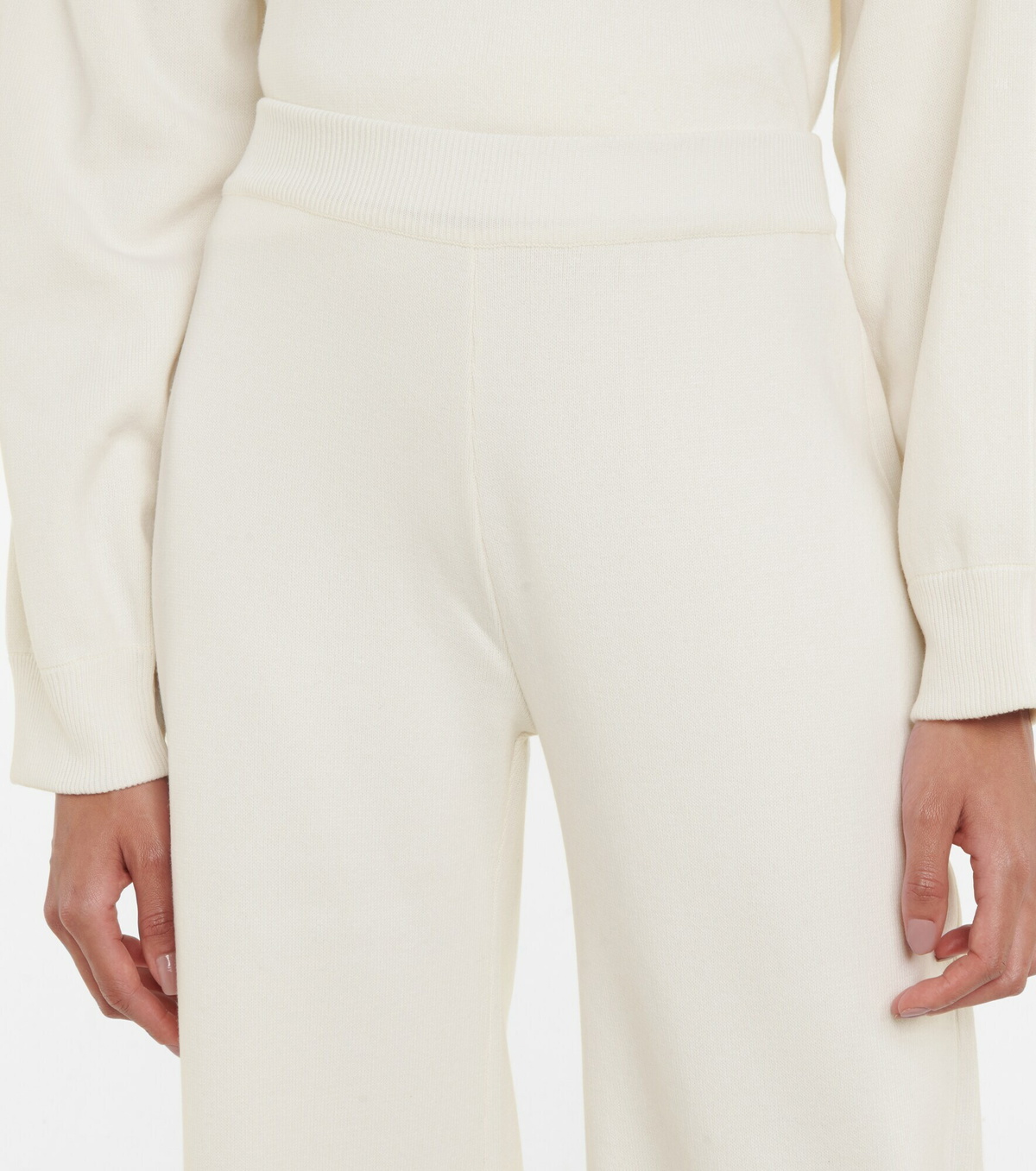 Magda Butrym - Cashmere and cotton sweatpants
