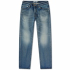 Nonnative Men's Fweller 5 Pocket 13oz Selvedge Denim Jeans in Indigo