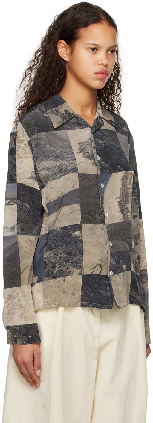 Serapis Beige Oil Sand Shirt