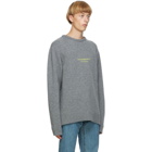 Han Kjobenhavn Grey Melange Bulky Sweater