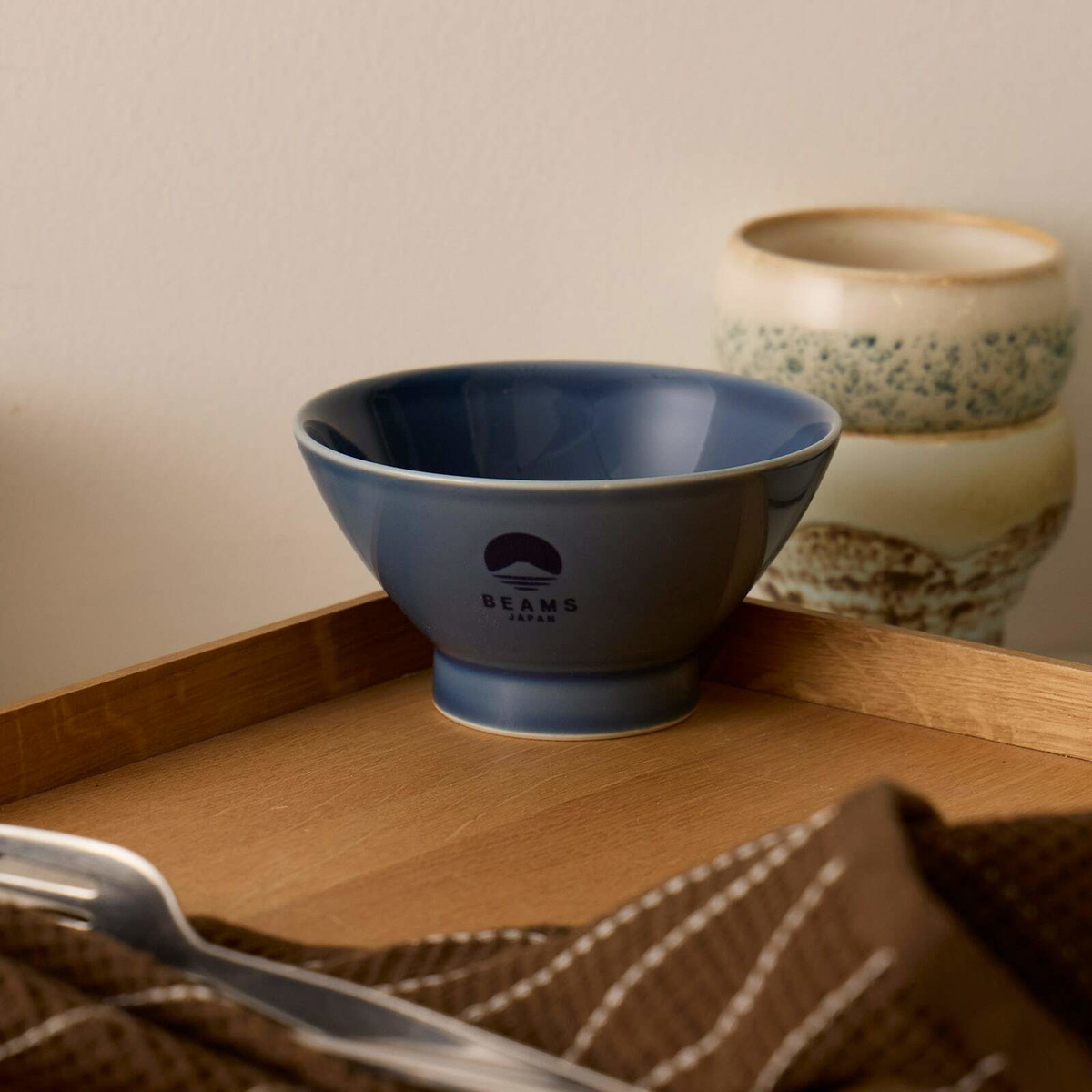 BEAMS JAPAN Rice Bowl in Indigo 