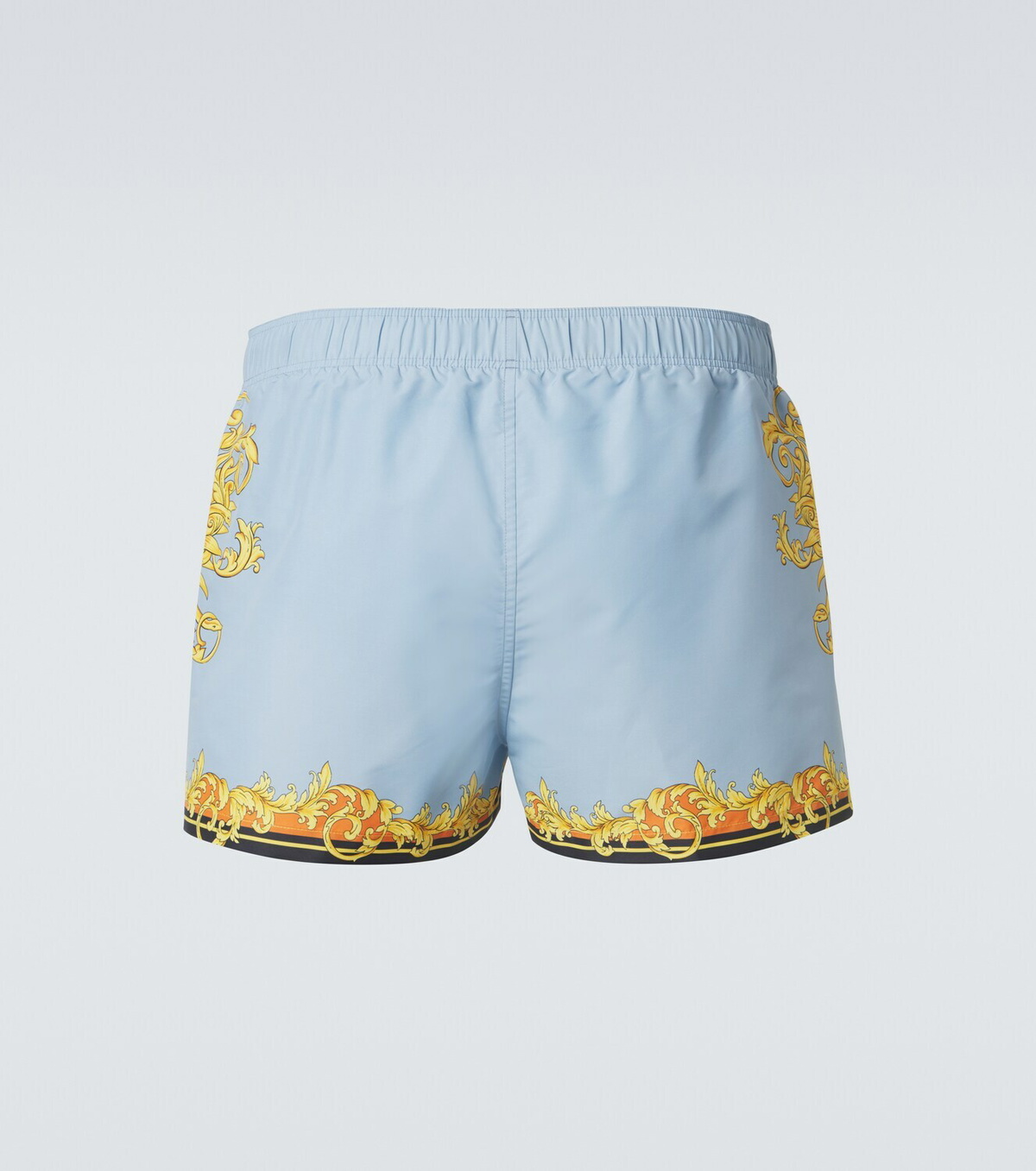 Versace Printed swim trunks