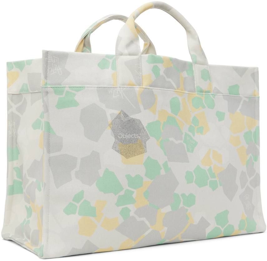Objects IV Life Off-White Logo Beach Tote