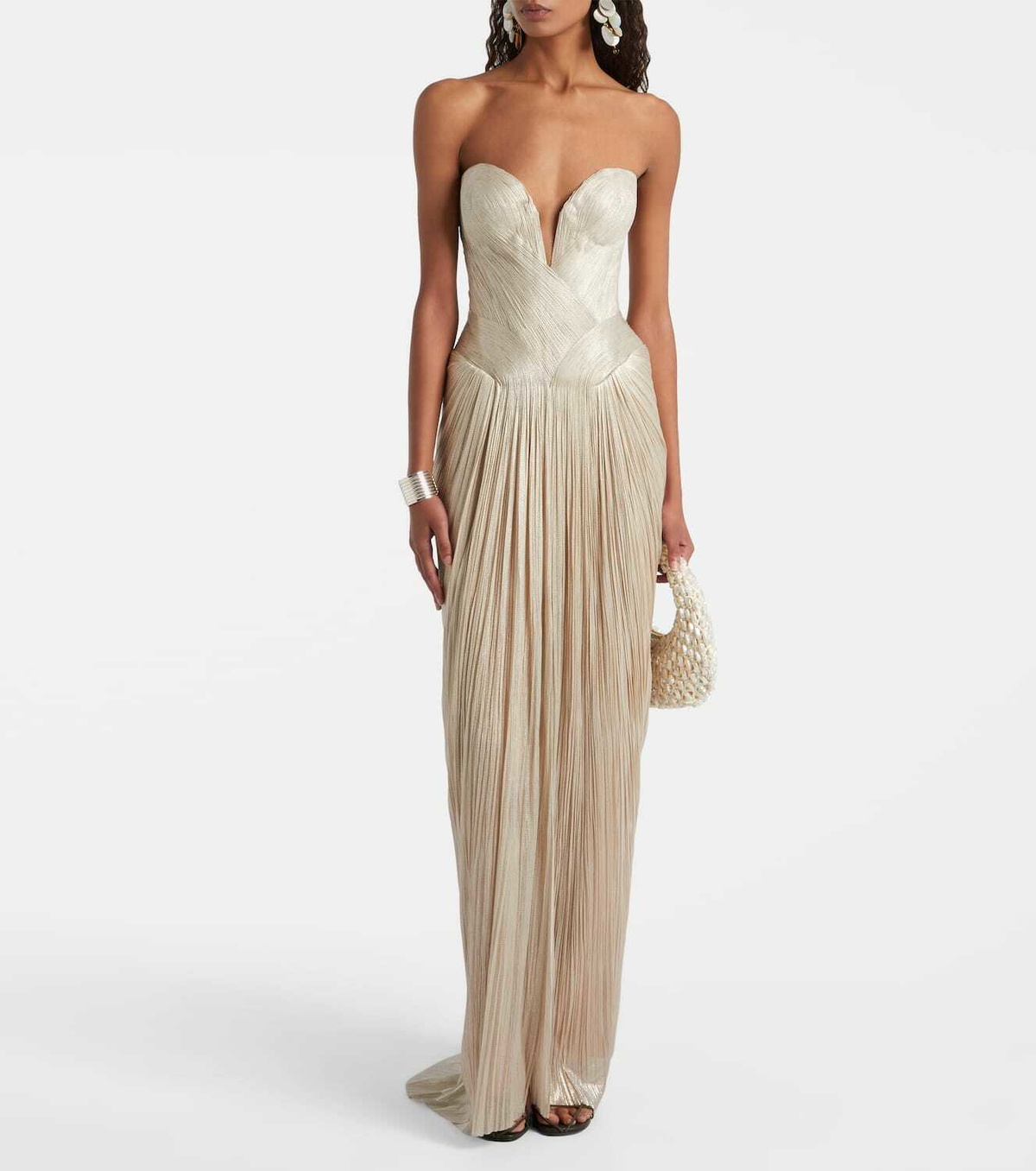 Maria Lucia Hohan Noor silk tulle corset gown