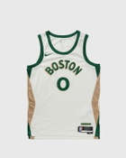 Nike Nba Swingman Jersey Boston Celtics City Edition 2023/24 Jayson Tatum #0 White Jerseys