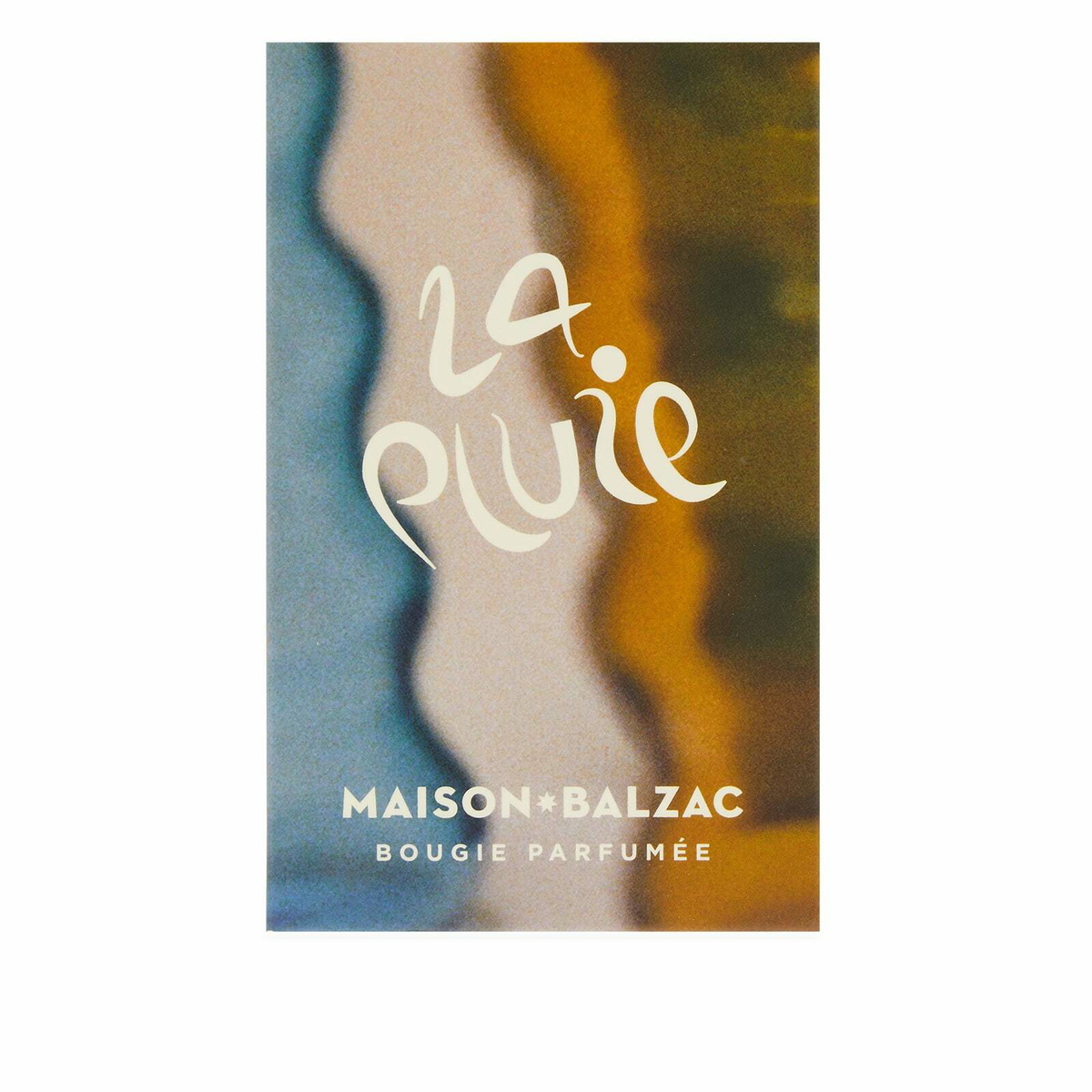 Maison Balzac Candle in La Pluie Maison Balzac