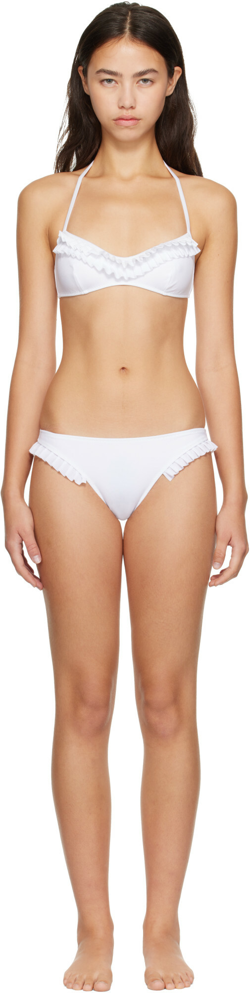 Gimaguas White Nina Bikini Top Gimaguas