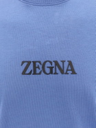 Zegna T Shirt Blue Mens