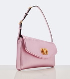 Valentino Garavani DeVain Small metallic leather shoulder bag