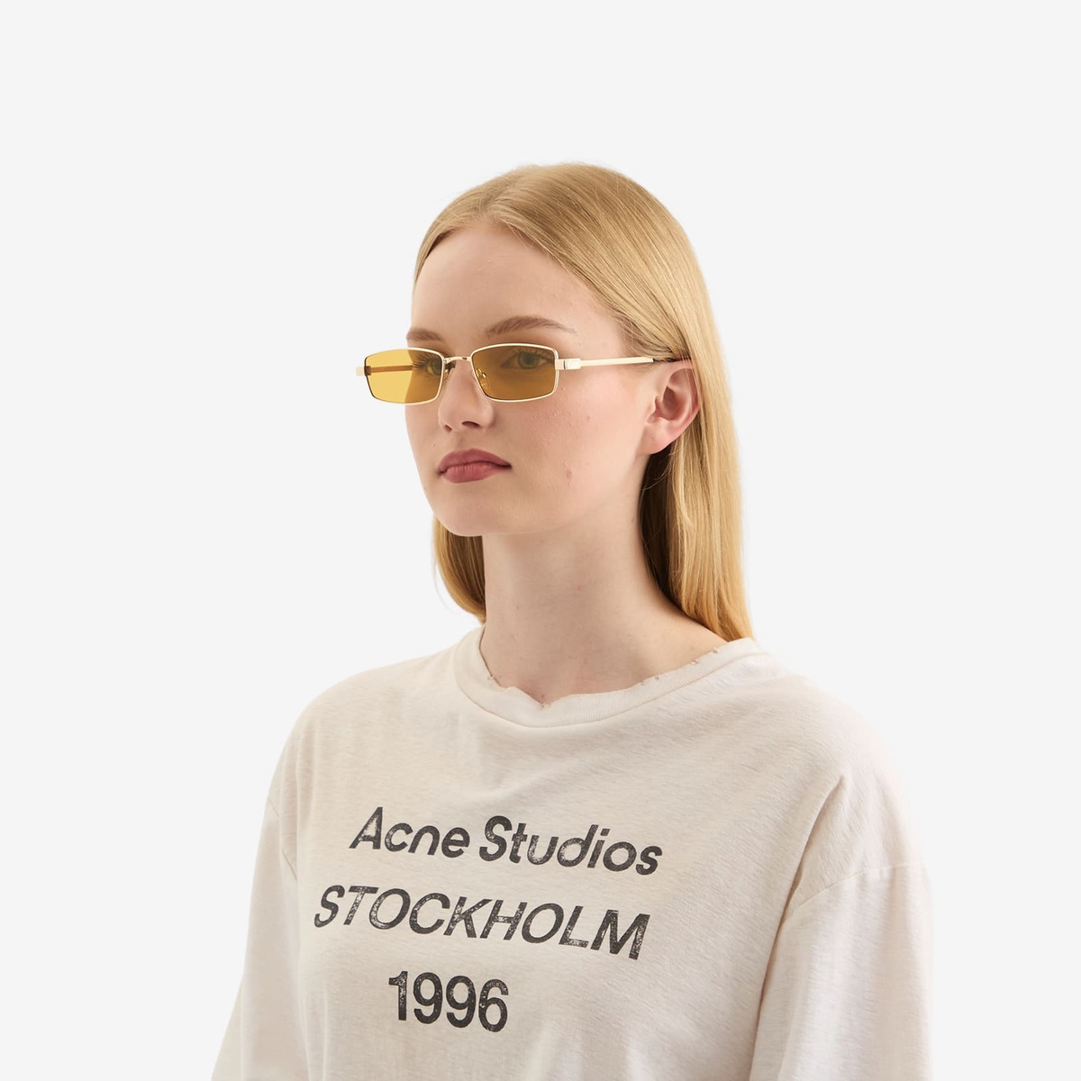 Le Specs Bizarro Sunglasses in Bright Gold/Ochre Mono 