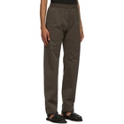 The Row Brown Cotton Josh Trousers