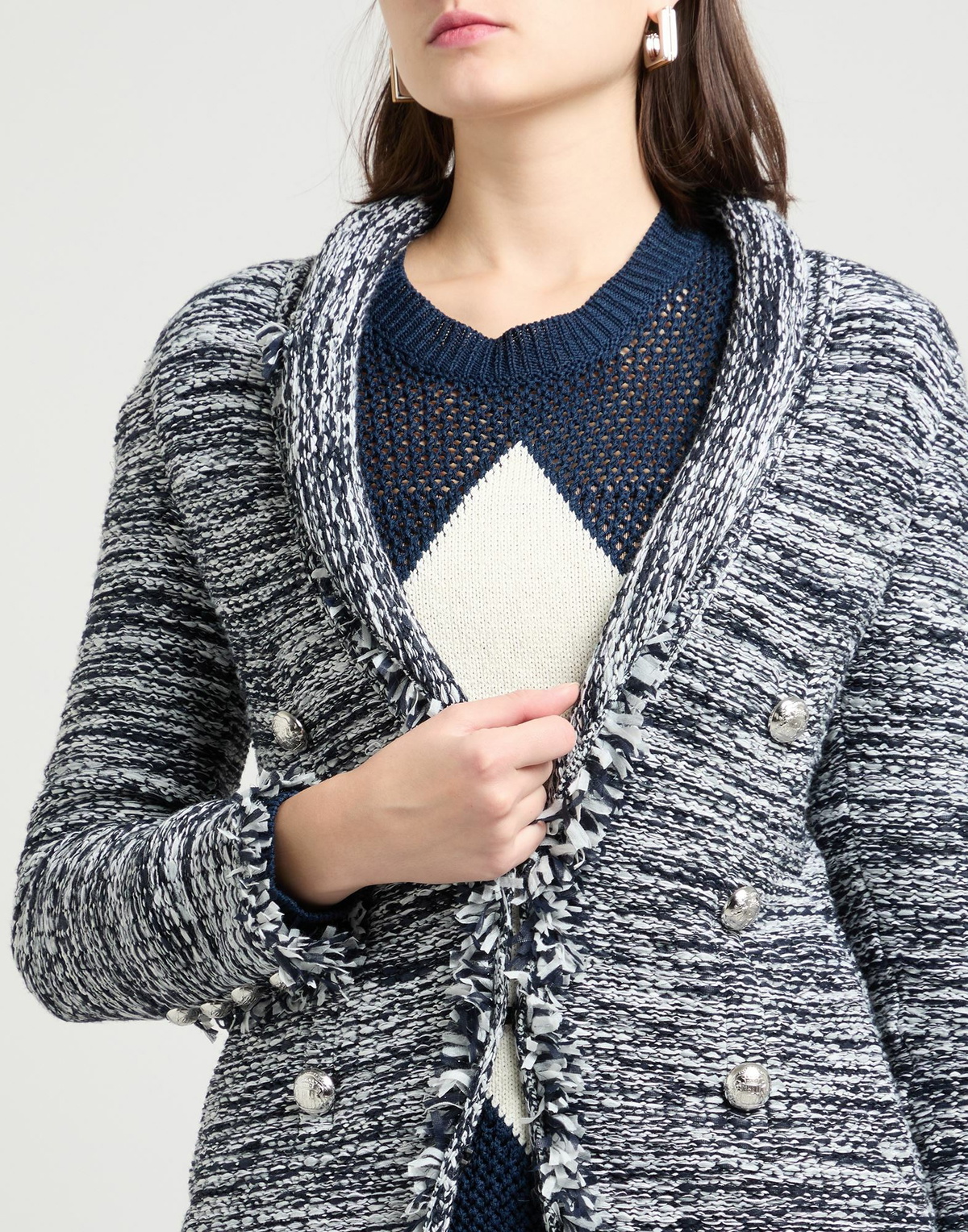 Charlott Womens Cardigan Midnight in Blue