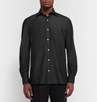 Rubinacci - Denim Shirt - Men - Black