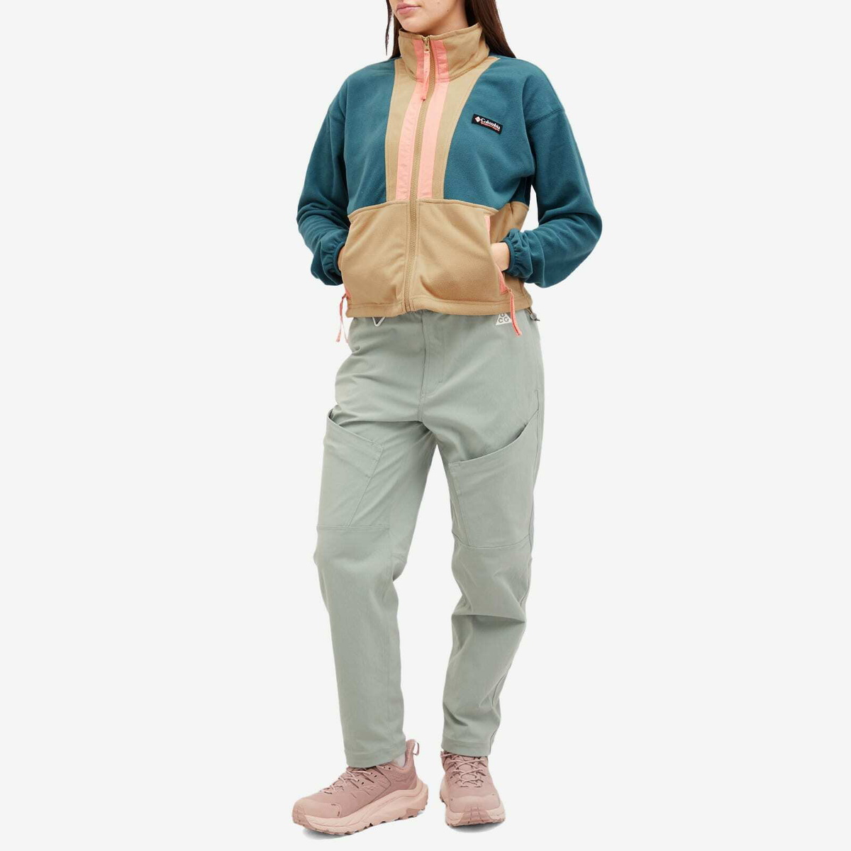 Columbia Women's Back Bowl Fleece in Cloudburst/Can