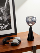Tom Dixon - Melt Portable Silver and Black-Tone LED Lamp