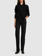 ANNAGRETA Greta Wool Bomber Jacket
