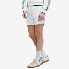 Casablanca Men's Laurel Track Shorts in White
