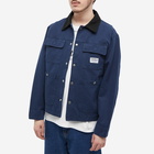 LMC Men's Washed Canvas Work Jacket in Navy