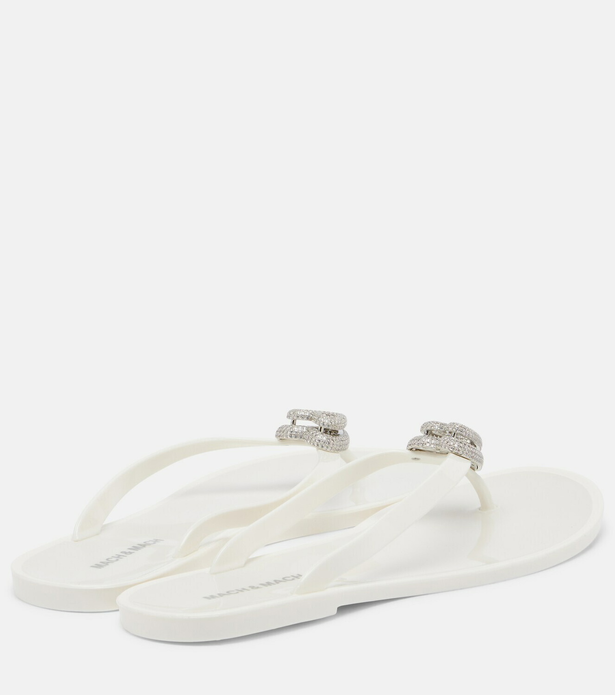 Mach & Mach Riviera embellished thong sandals