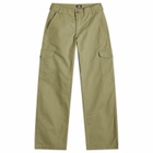 Dickies Women's Duck Canvas Cargo Pants in Imperial Green