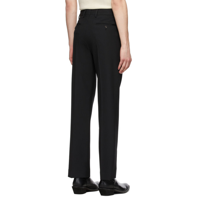 Straight Leg Side Split Tailored Pants