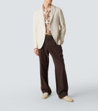 Etro Cotton and wool blazer