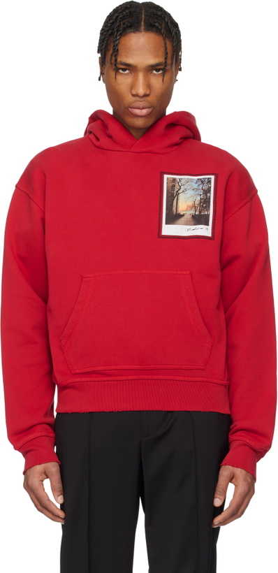 Photo: Helmut Lang Red River Postcard Hoodie