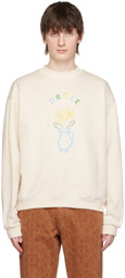 Drôle De Monsieur Off-White 'Le Sweatshirt Pot De Fleurs' Sweatshirt