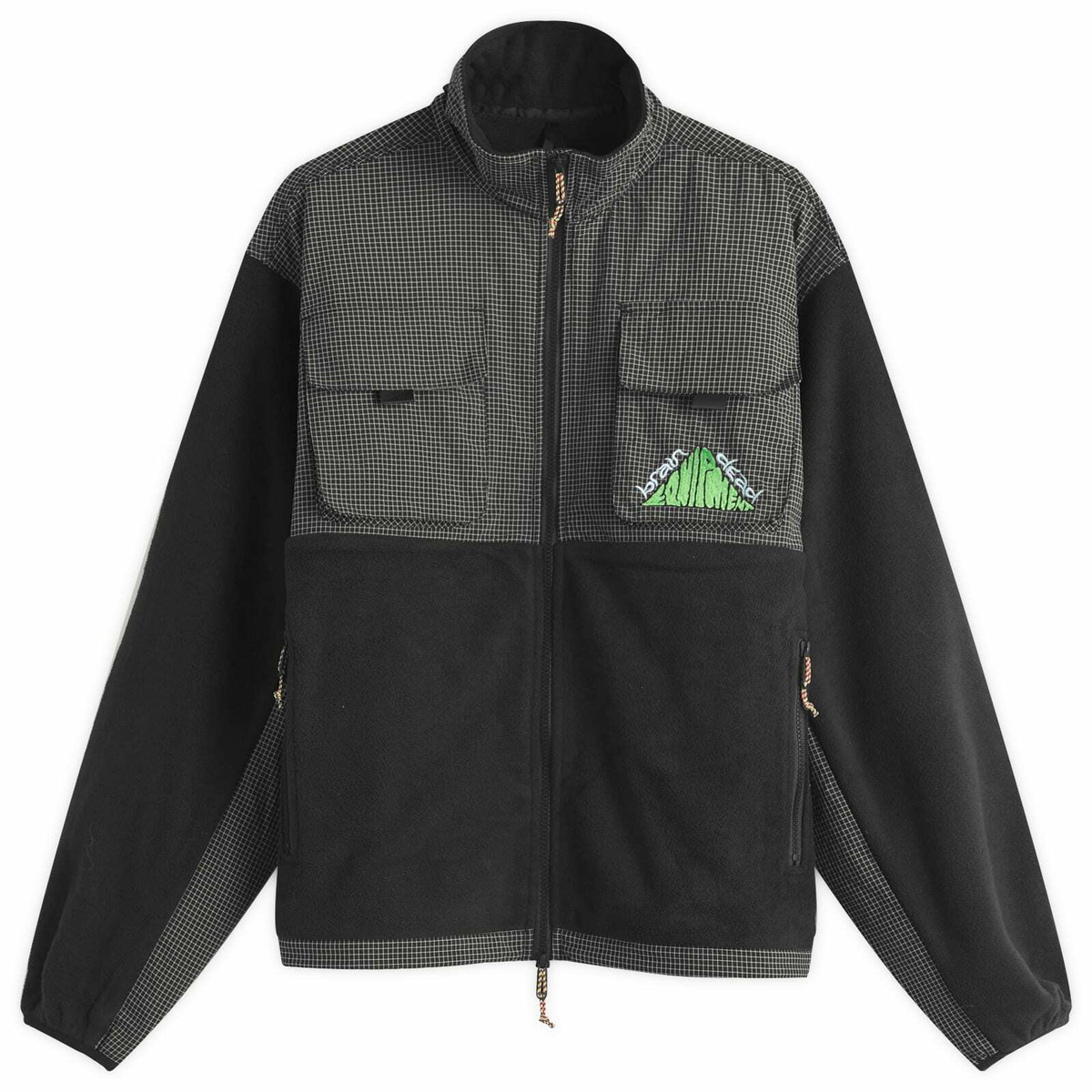 Brain Dead Men's Cropped Chore Jacket in Black Brain Dead