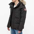 Canada Goose Men's Wyndham Parka Jacket in Black
