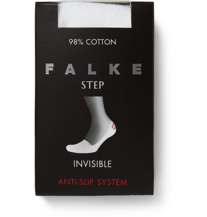 Photo: Falke - Step Invisible Cotton-Blend Socks - White