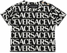 Versace Baby Black Logo T-Shirt