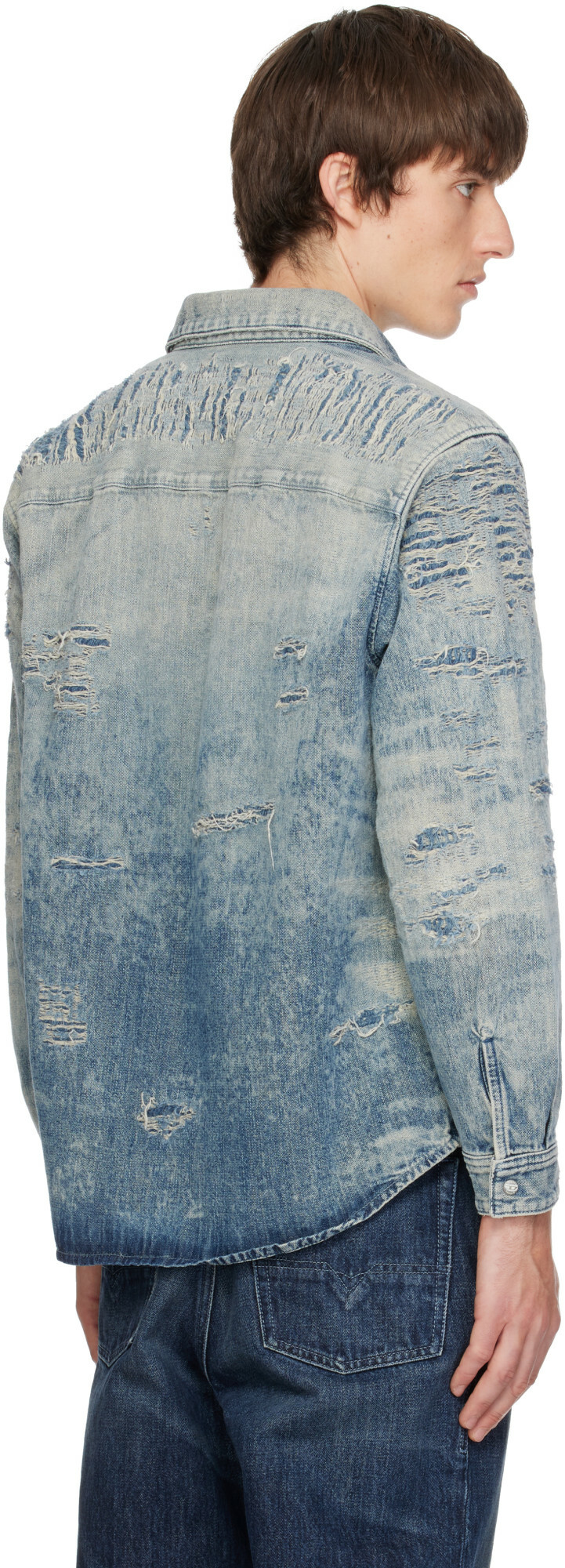 Diesel Blue Denim Shirt