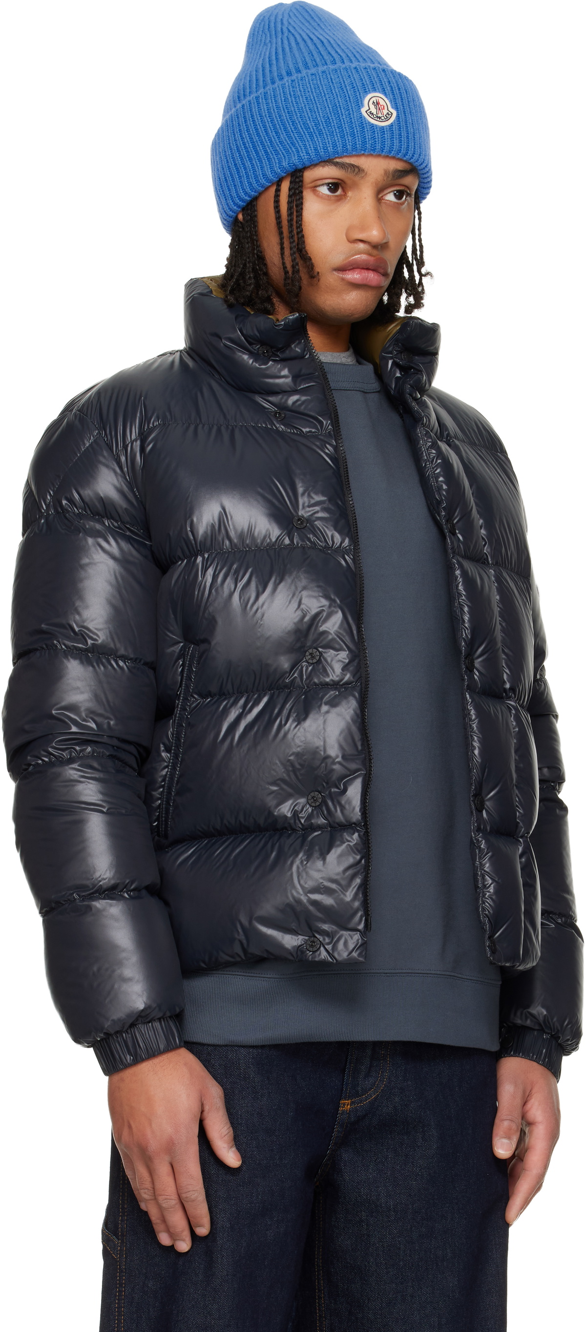 Moncler Black Tripiti Short Down Jacket