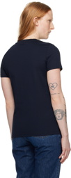 Max Mara Navy Crewneck T-Shirt