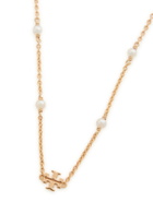 Tory Burch Moondance Pearl 18kt Gold-plated Necklace - One Size