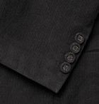 Officine Generale - Charcoal Slim-Fit Unstructured Cotton-Corduroy Blazer - Men - Charcoal