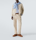Kiton Striped cotton shirt