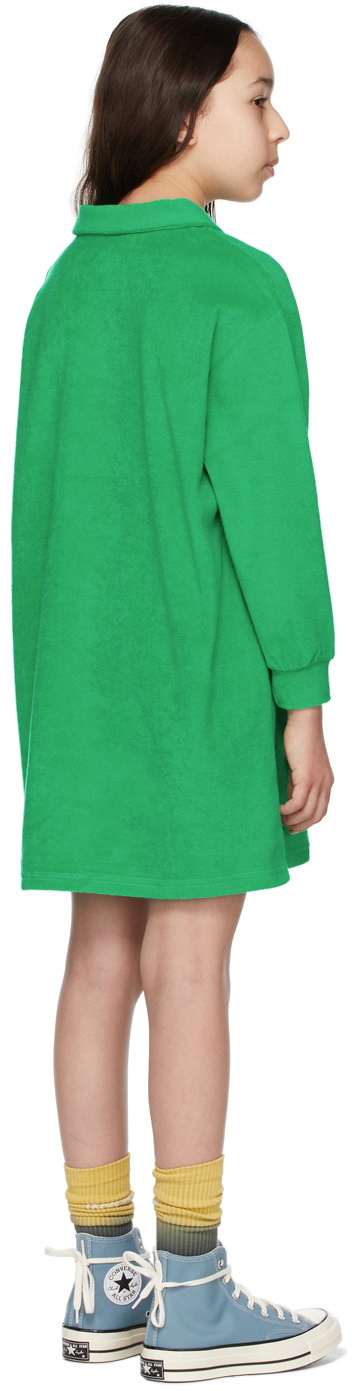 Boy Toddler Terry Dress In Green  Color main image 0