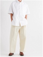 STUDIO NICHOLSON - Sorono Cotton-Poplin Shirt - White