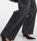 Dion Lee Low-rise wide-leg jeans