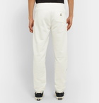 Moncler Genius - Awake NY 2 Moncler 1952 Tapered Logo-Print Cotton-Jersey Sweatpants - White