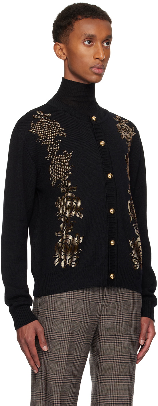 トップス ERNEST W. BAKER Hearts knit cardigan S ERNEST W. BAKER Hearts knit cardigan S（ERNEST W. BAKER