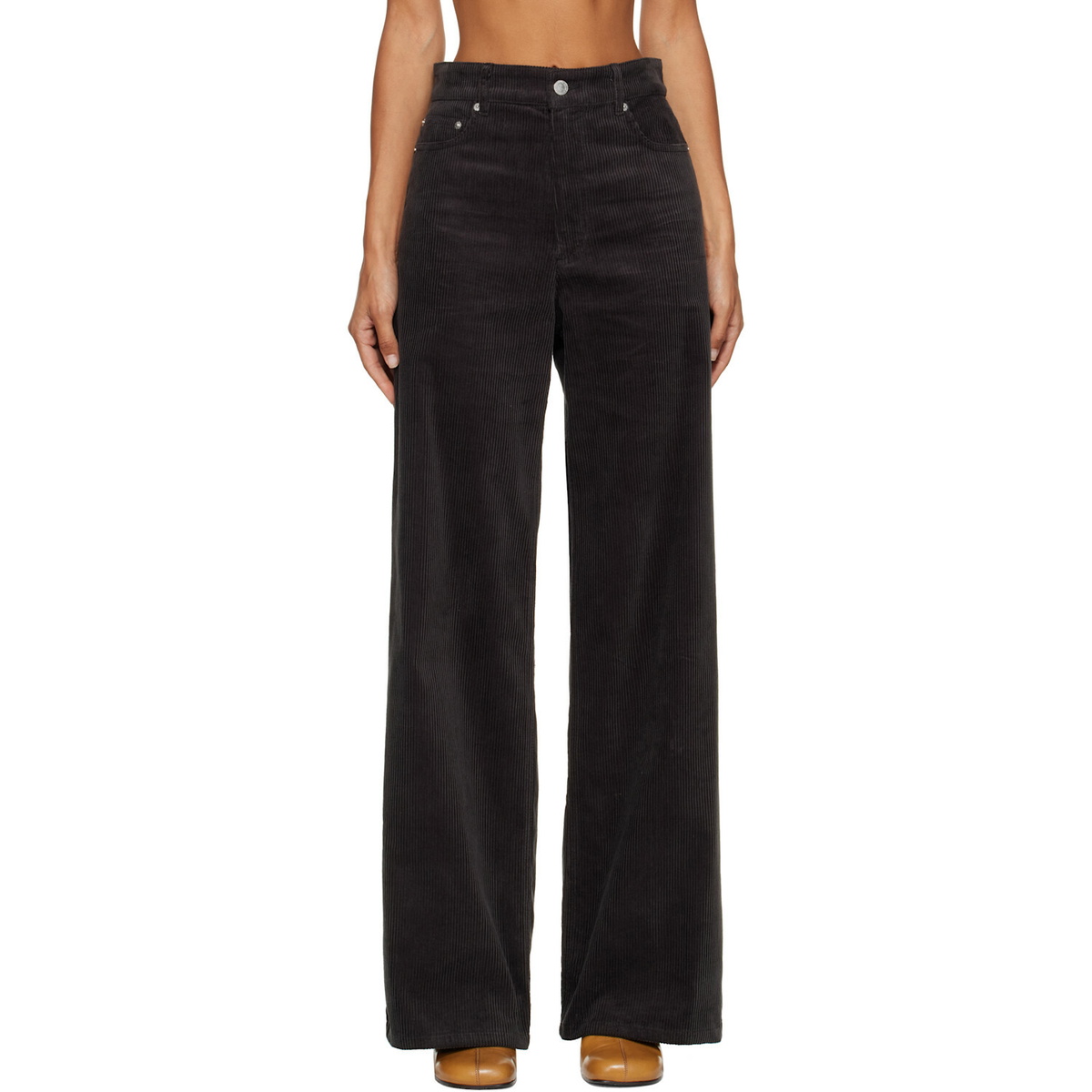A.P.C. Black Clyde Trousers