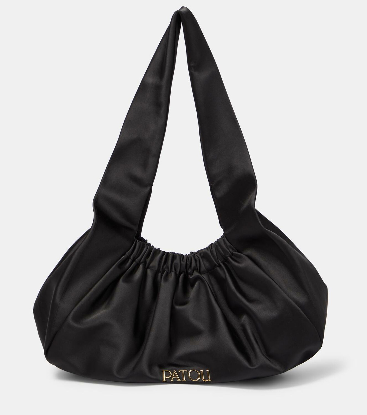 Patou Le Biscuit satin shoulder bag Patou