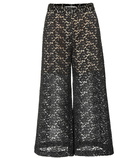 Stella McCartney - Cotton-blend lace culottes